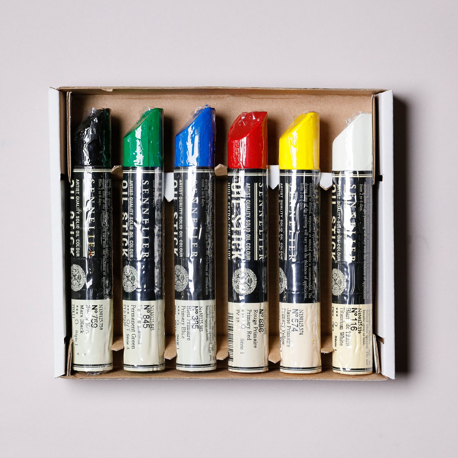 オイルスティック 入門6色セット - pigment.mom