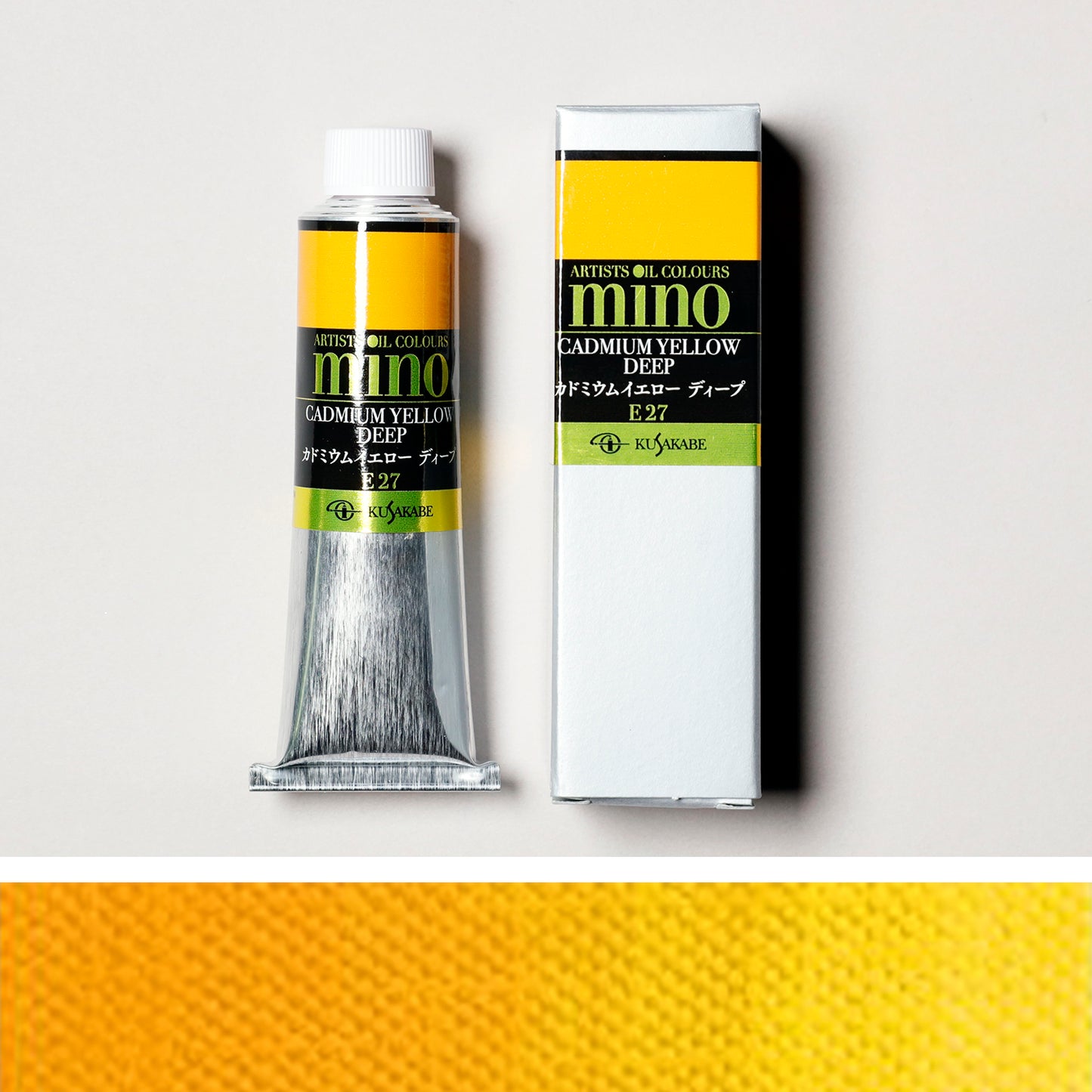 Mino Artists' Oil Colour 27 CADMIUM YELLOW DEEP