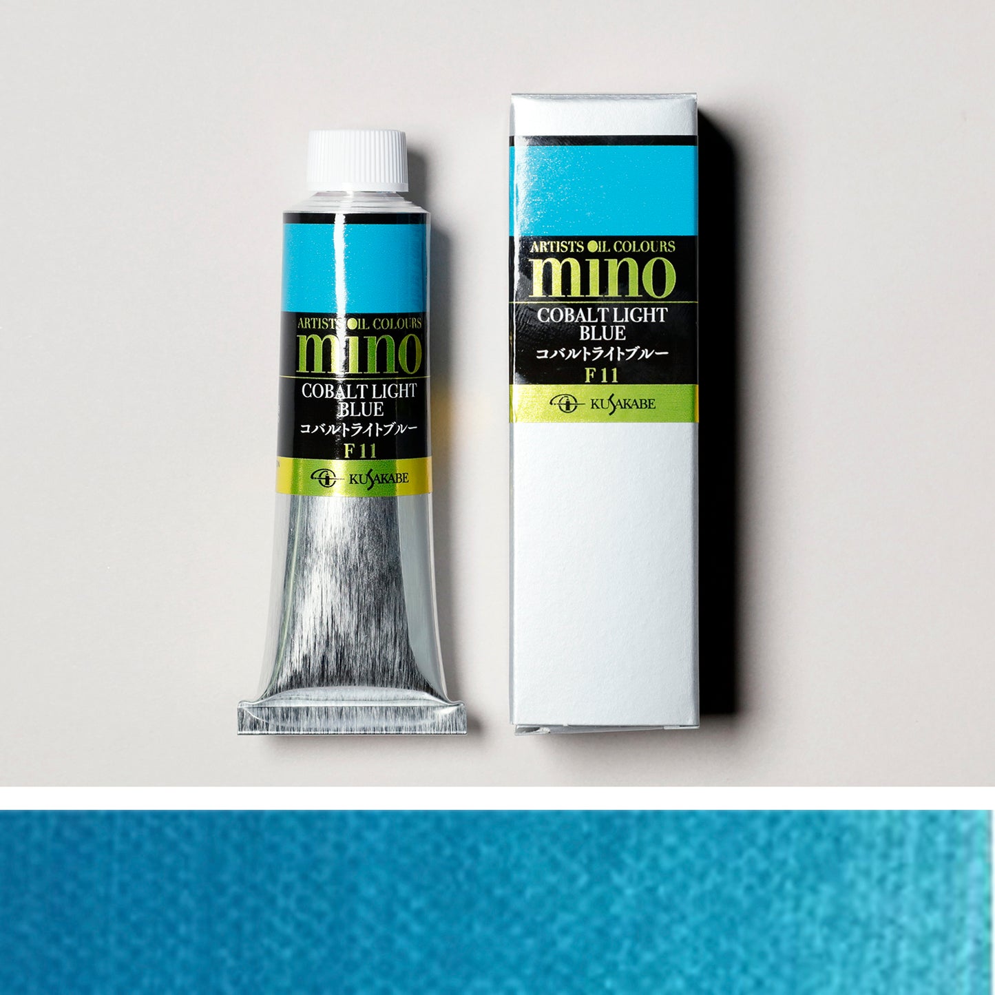 ミノー油絵具 11 コバルトライトブルー - pigment.mom