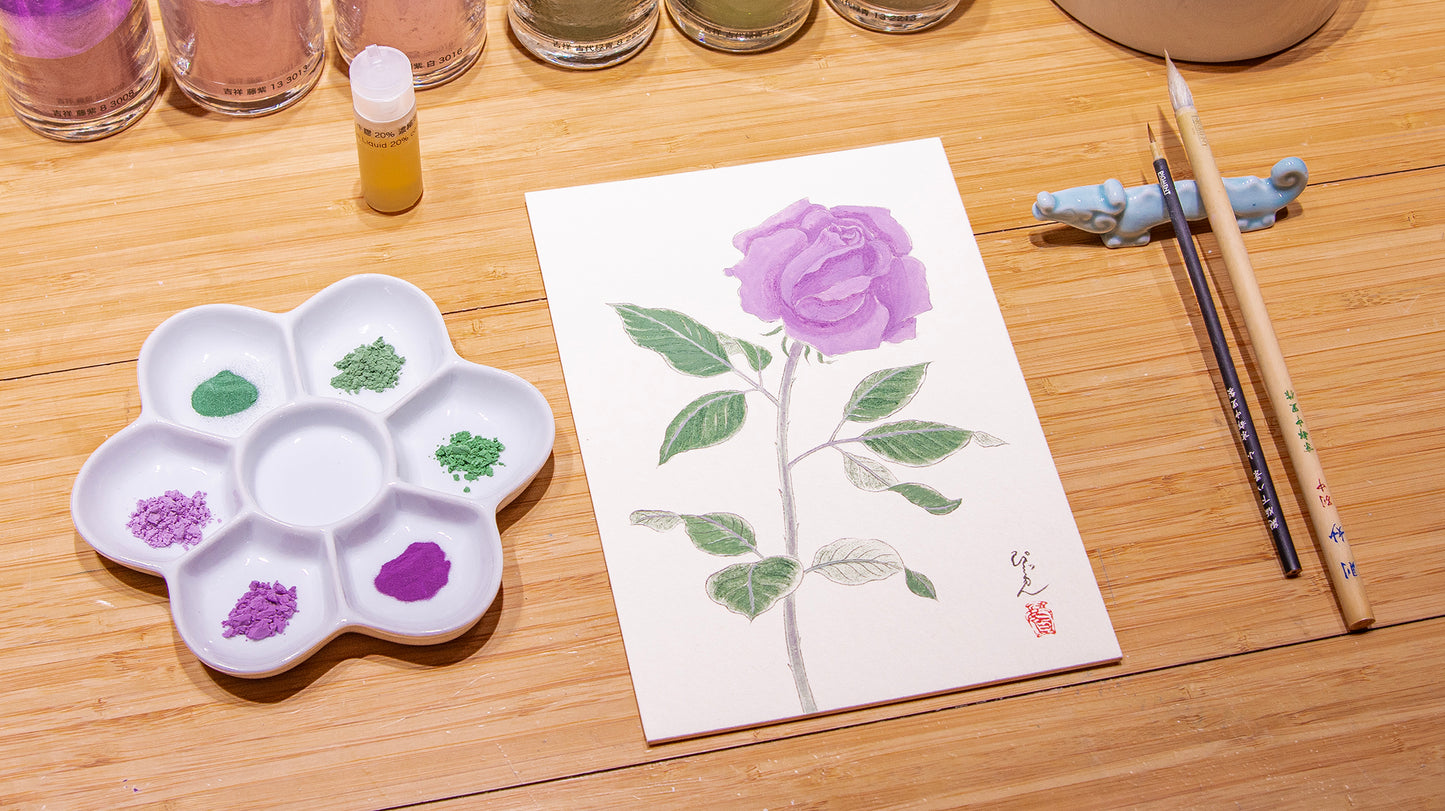 【Introduction to Mineral Pigments (rose) 】 Seat for a parent/guardian May 10.2026