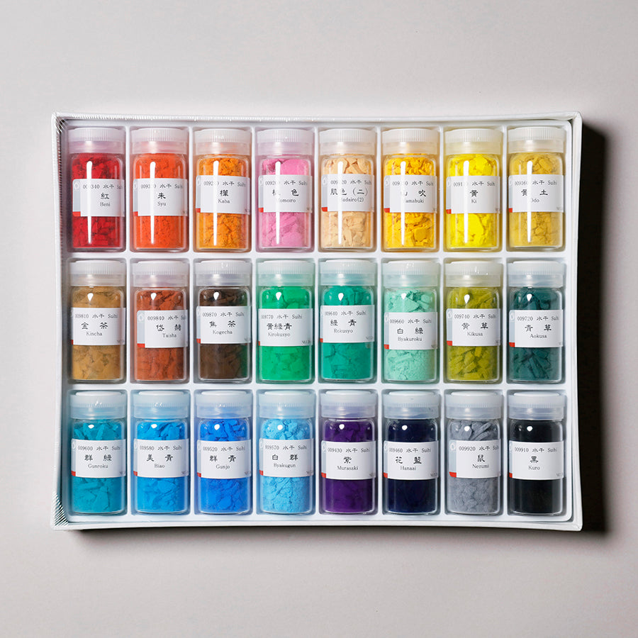 水干絵具 24色セット - pigment.mom