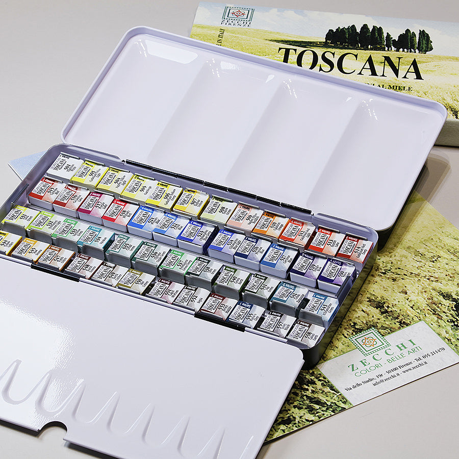 トスカーナ 水彩絵具セット 大 48色 - pigment.mom