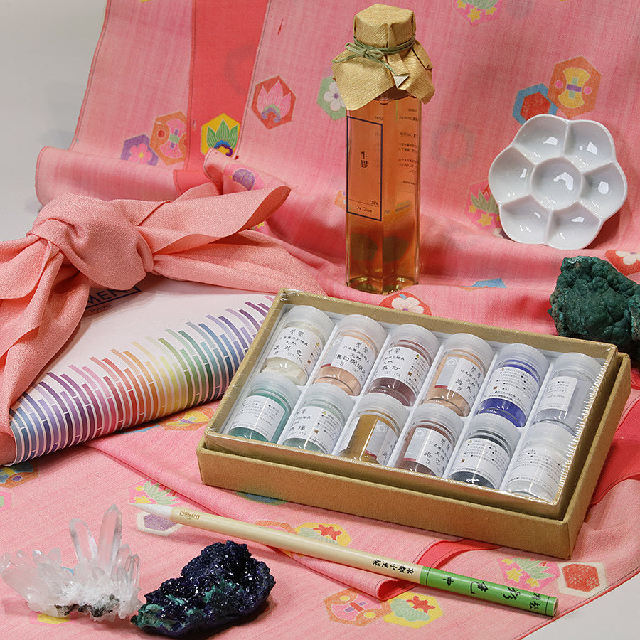PIGMENT SELECT 日本画セット/天然12