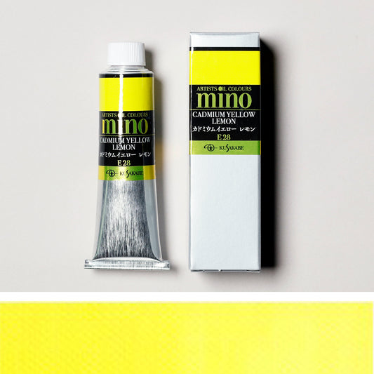 ミノー油絵具 28 カドミウムイエローレモン - pigment.mom