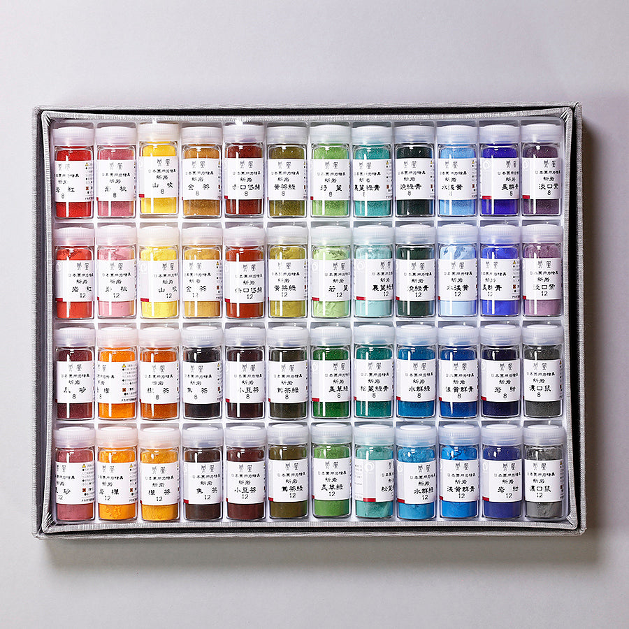 岩絵具48色セット 桃山 - pigment.mom