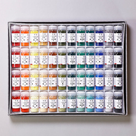 岩絵具48色セット 平安 - pigment.mom