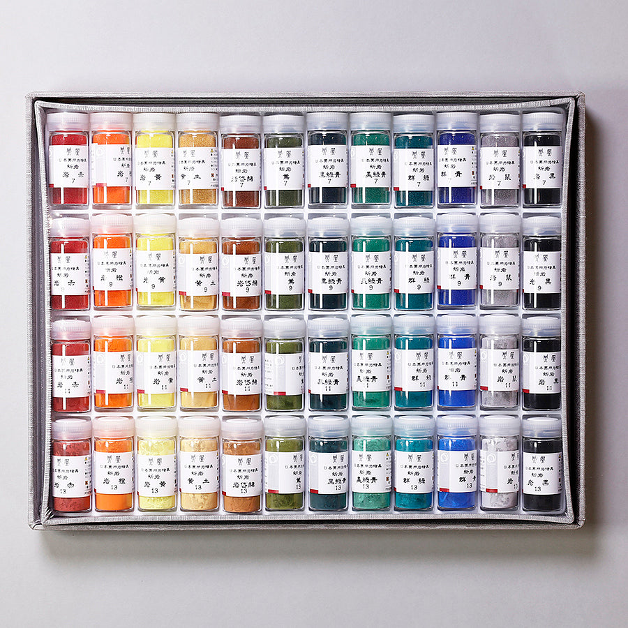 岩絵具48色セット 飛鳥 - pigment.mom