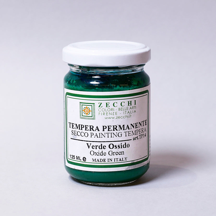 テンペラペースト14　オキサイドグリーン - pigment.mom